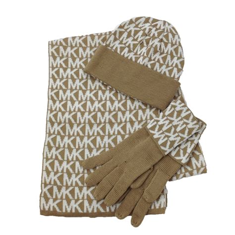 michael kors scarf gift set|Michael Kors hats for women.